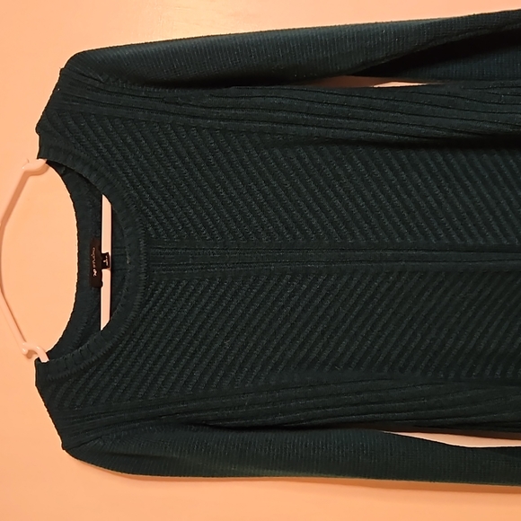 Ab studio teal sweater women's small - Picture 6 of 6